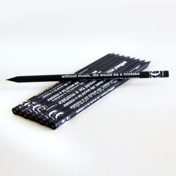 Bleistift ''without music, life would be a mistake''