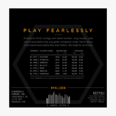 D'addario NYXL1059
