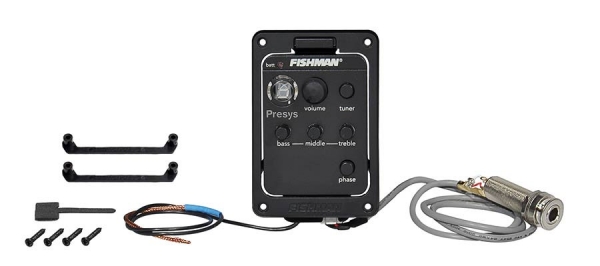 FISHMAN Presys preamp with pickup and endpin jack