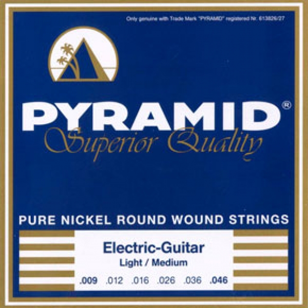 PYRAMID Pure Nickel Round Wound Light/medium 009 - 046