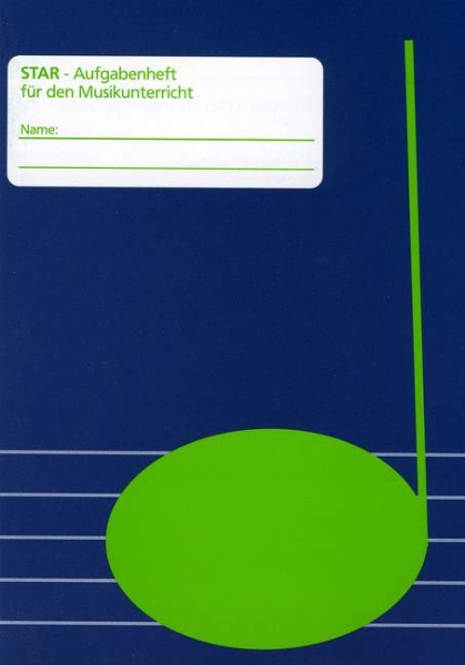 Notenschreibpapier Aufgabenheft